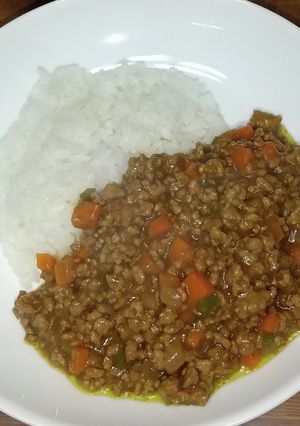 甘口カレールーでキーマカレー-レシピのメイン写真