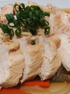 余熱で簡単 茹で鶏の南蛮漬け-レシピのメイン写真