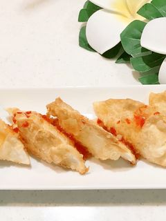 余った餃子の皮で♥チーズ揚げ-レシピのメイン写真