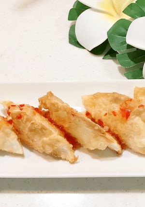 余った餃子の皮で♥チーズ揚げ-レシピのメイン写真
