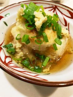 ゆかりのイブクロ 揚げ出し豆腐-レシピのメイン写真