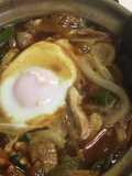一人用土鍋で作るみそ煮込みうどん