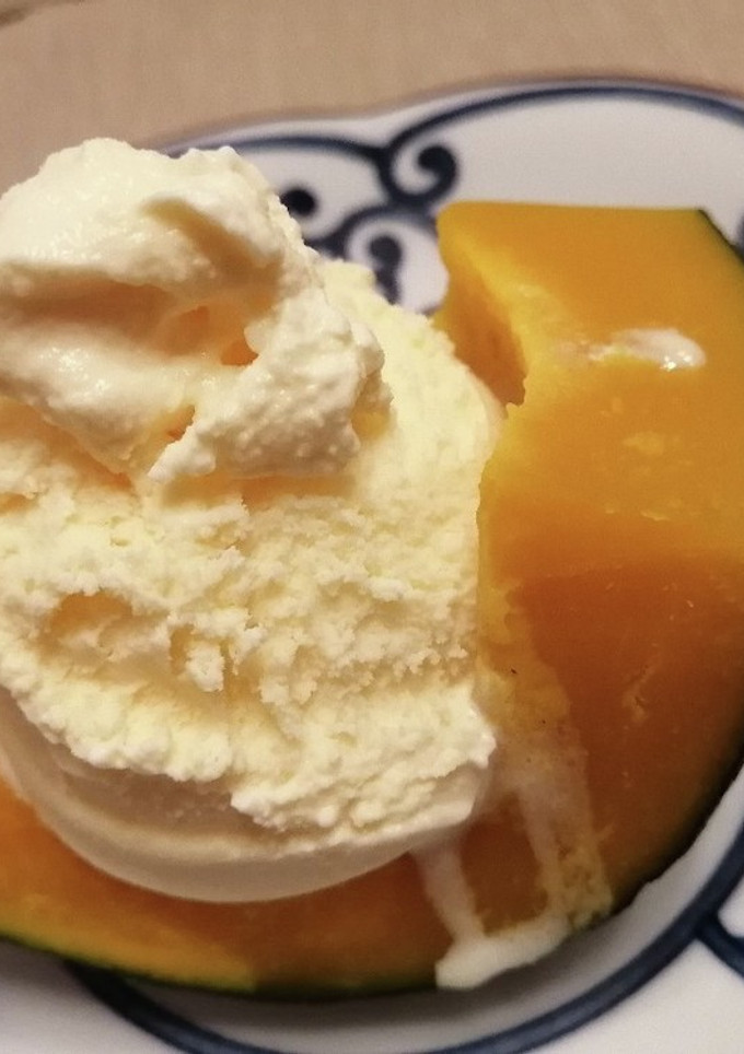 簡単！美味しい！かぼちゃアイス-レシピのメイン写真
