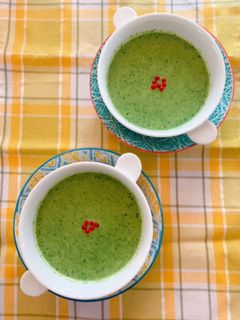 ほうれん草の豆乳ポタージュ-レシピのメイン写真