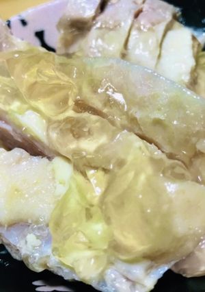 【湯煎版】鶏もも肉の塩ハム-レシピのメイン写真