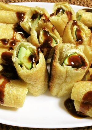 母の日♡ズッキーニの揚巻を作ってあげよう-レシピのメイン写真