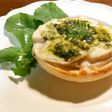 発酵筍のハムチーズトースト 木の芽ソース