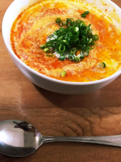 オートミール ちゃんぽん風味豆乳スープ-レシピのメイン写真