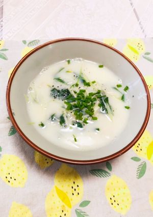 パパっと！豆乳にゅうめん-レシピのメイン写真