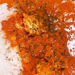 รูปของ バターチキンカレー♡