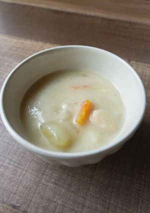 完全食ひえ粉シチュー(脱小麦)-レシピのメイン写真