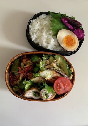 回鍋肉弁当　〜高校生男子弁当〜-レシピのメイン写真