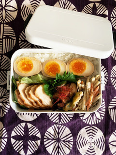 鶏ハム弁当 〜高校生男子弁当〜-レシピのメイン写真