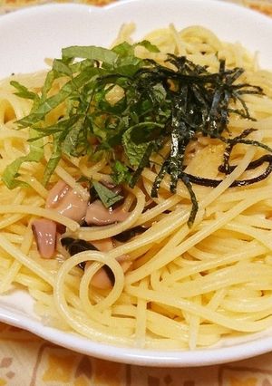 あえるだけ♪塩辛パスタ-レシピのメイン写真
