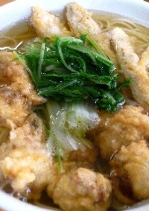 絶品★山椒香る鶏天うどん-レシピのメイン写真