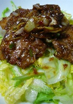 自家製焼肉たれ★レタスたっぷり焼肉丼-レシピのメイン写真