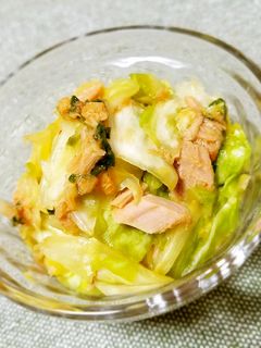 キャベツとツナの和え物-レシピのメイン写真