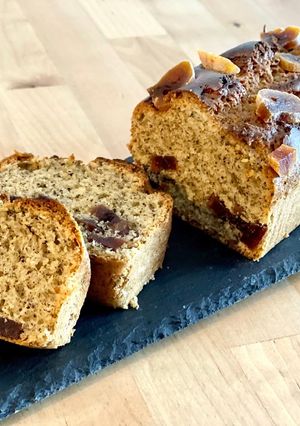 ほうじ茶ところ柿のパウンドケーキ-レシピのメイン写真
