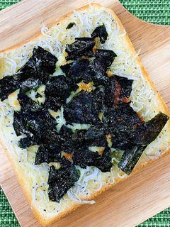 じゃこチーズ海苔トースト-レシピのメイン写真