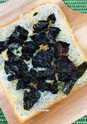じゃこチーズ海苔トースト-レシピのメイン写真