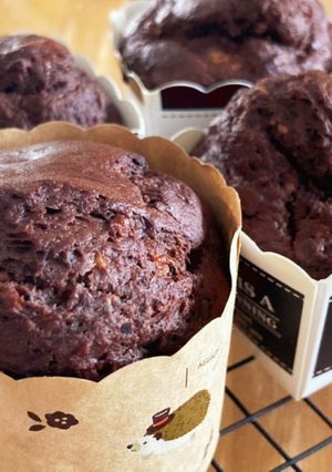 ダイエット☆スーパー大麦粉でマフィン-レシピのメイン写真