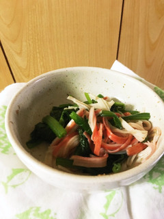 ほうれん草とカニカマ-レシピのメイン写真
