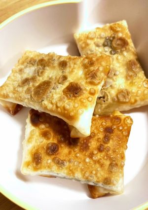 子どもの手が汚れない！納豆の包み焼き-レシピのメイン写真