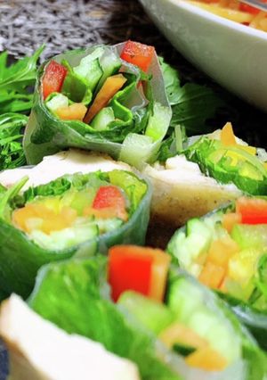 生春巻き　簡単　野菜　今日のおかず-レシピのメイン写真