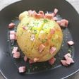 新じゃがいもでじゃがバター魚肉ソーセージ