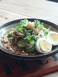 薬味てんこ盛り★冷やし素麺-レシピのメイン写真