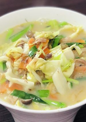 ダイエット☆鯖缶白滝ちゃんぽん風-レシピのメイン写真