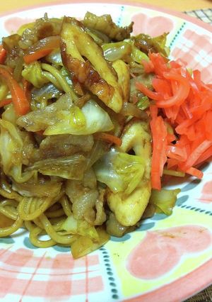 【龍愛】プロ直伝★うちの焼きそば-レシピのメイン写真