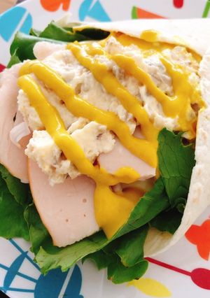 スモークチキンタルタルソーストルティーヤ-レシピのメイン写真