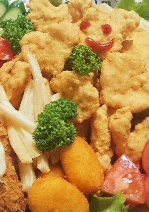 『子どもの日』チキンナゲットで隠しちゃお-レシピのメイン写真