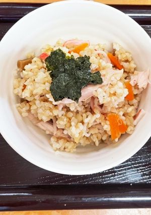 簡単・サラダチキンのナッツちらし寿司-レシピのメイン写真