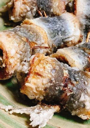 簡単！美味しい！イワシの梅大葉巻き-レシピのメイン写真