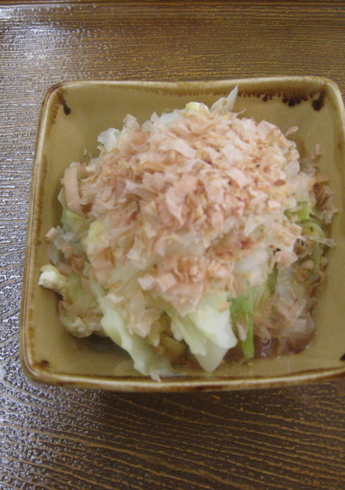 キャベツと油揚げの煮びたし-レシピのメイン写真