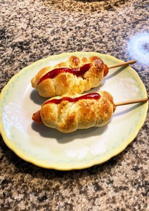 簡単ソーセージパン-レシピのメイン写真