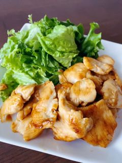 鶏胸肉の簡単照り焼き-レシピのメイン写真