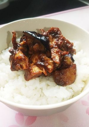 簡単！おかずいらず 茄子とささみの肉味噌-レシピのメイン写真