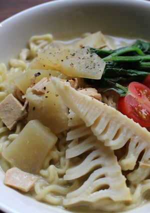 青パパイアマイルドグリーンカレー麺-レシピのメイン写真