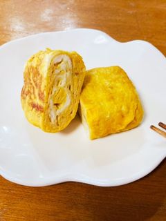 卵一個の卵焼き-レシピのメイン写真