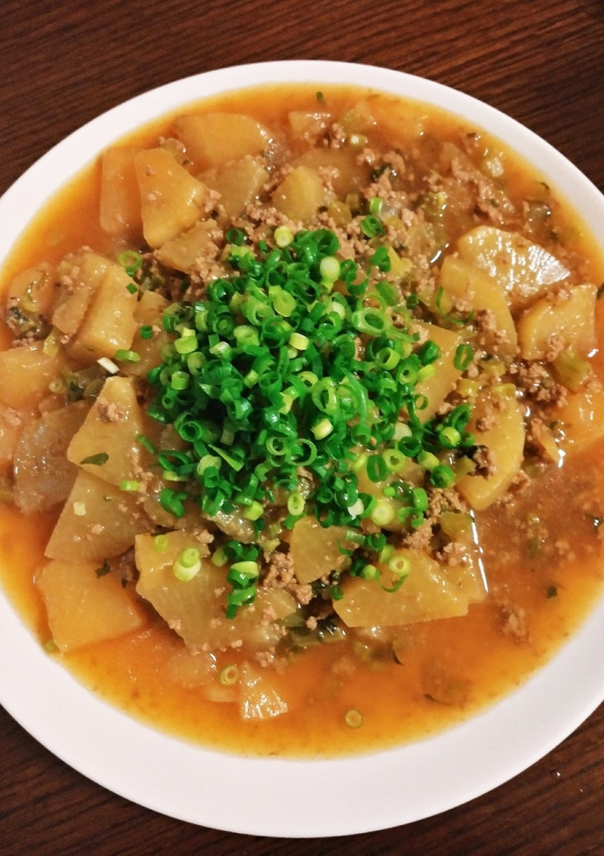 絶品☆大根と挽き肉のそぼろ煮-レシピのメイン写真