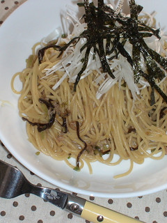 0h!塩昆布が決め手の和風パスタ-レシピのメイン写真