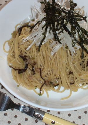 0h!塩昆布が決め手の和風パスタ-レシピのメイン写真
