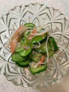#酢の物#きゅうりとカニカマ#カンタン酢-レシピのメイン写真