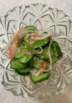 #酢の物#きゅうりとカニカマ#カンタン酢-レシピのメイン写真