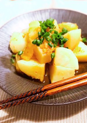 レンジで！キムチじゃがいも-レシピのメイン写真
