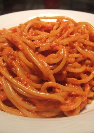 焼きパプリカとマスカルポーネのスパゲティ-レシピのメイン写真