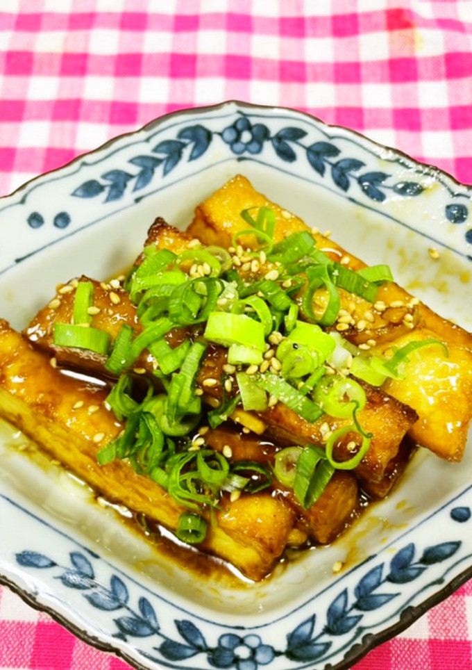 厚揚げの甘辛生姜煮-レシピのメイン写真